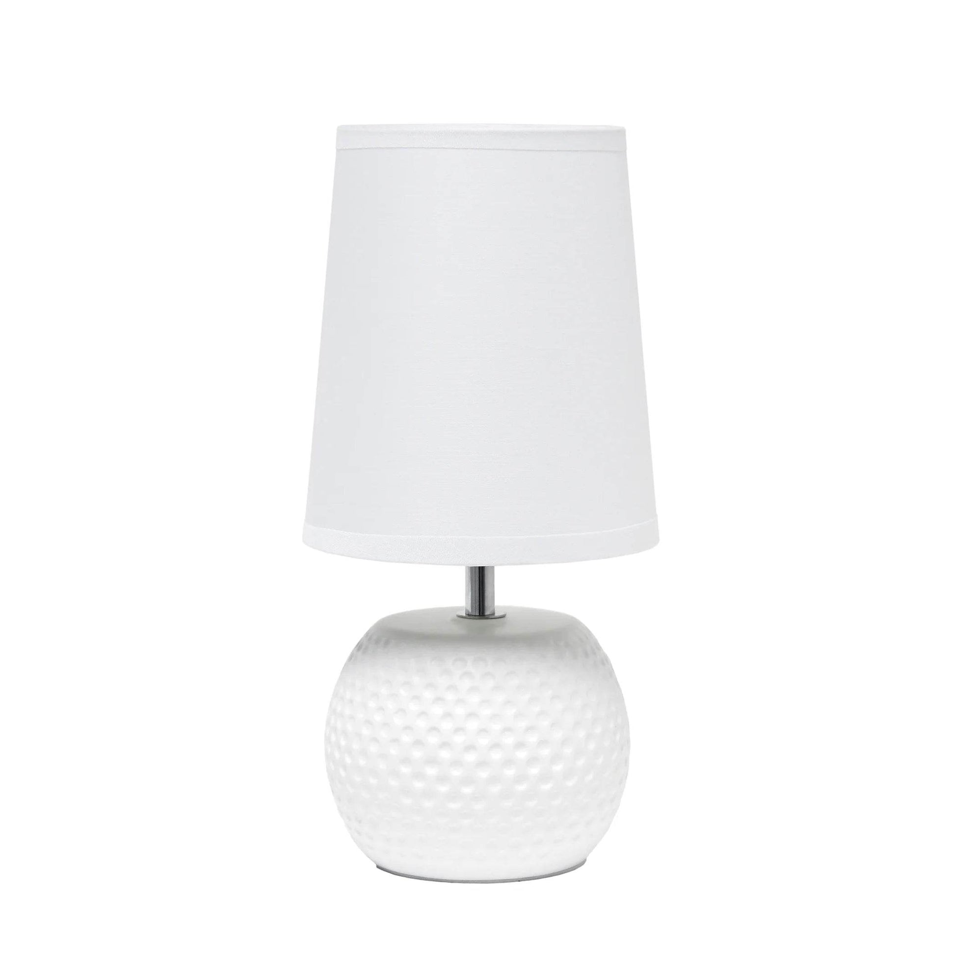 TD Simple Designs Studded Texture Ceramic Table Lamps - Loft&Timber