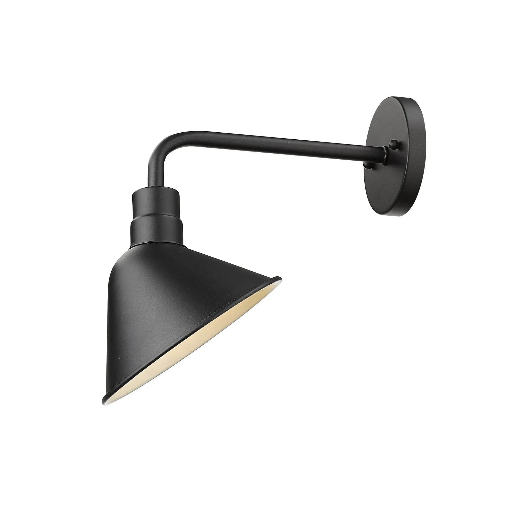 HMS Modern LED Wall Light Wide Shade - Loft&Timber