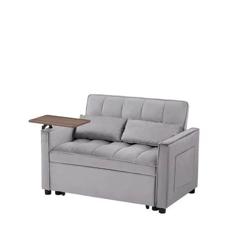 FCJ Velvet Loveseat Sleeper Sofa - Loft&Timber