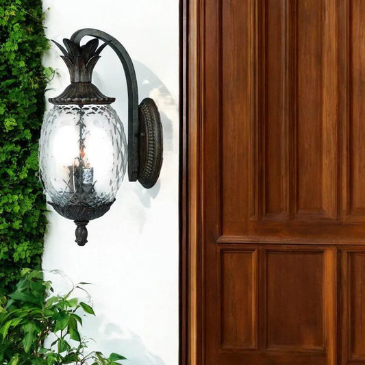 HMS Lanai 3-Light Modern Coral Black LED Wall Lamp - Loft&Timber