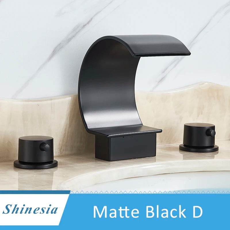 Shinesia Luxury Golden Bathroom - Loft&Timber