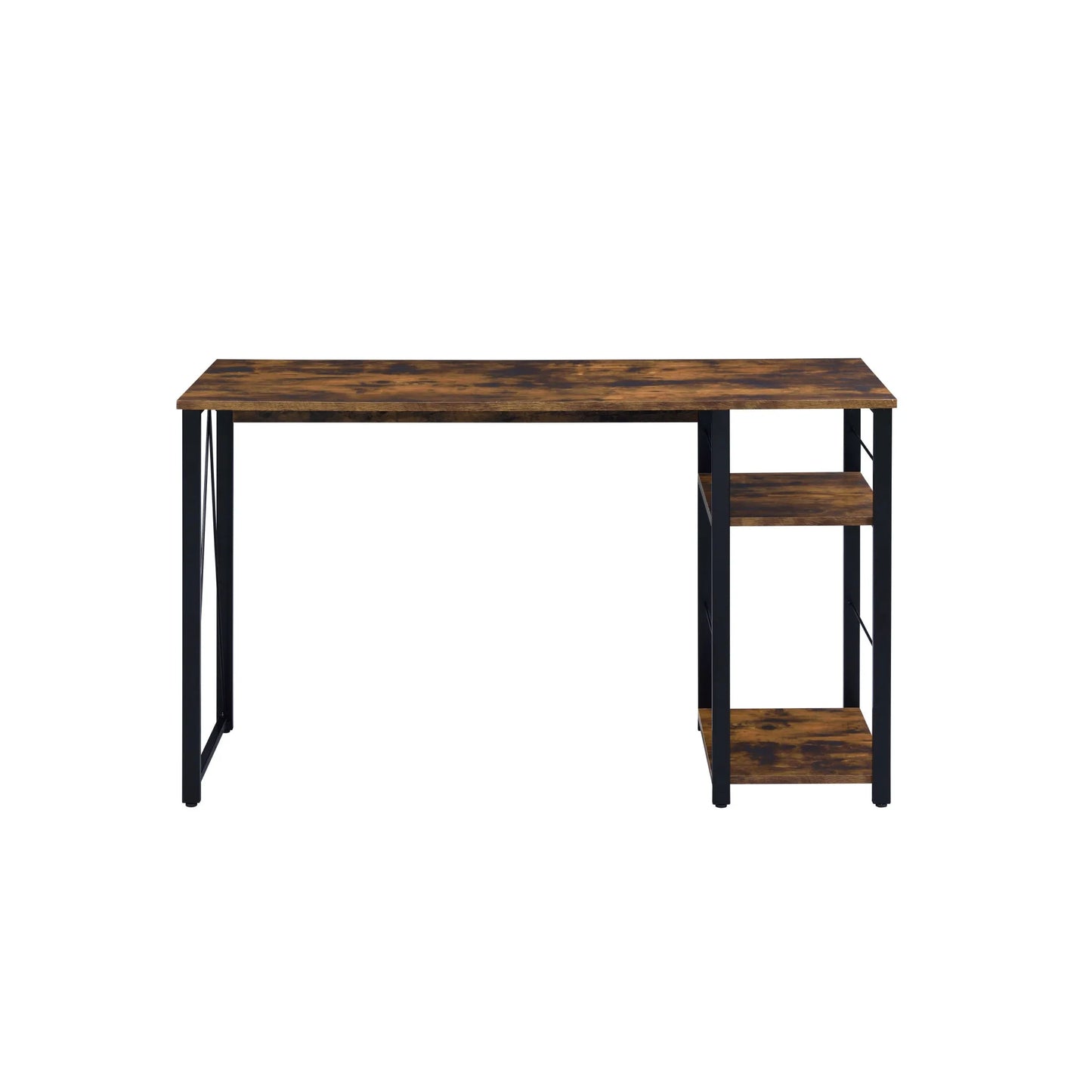 HMS 47" Brown and Black Writing Desk - Loft&Timber
