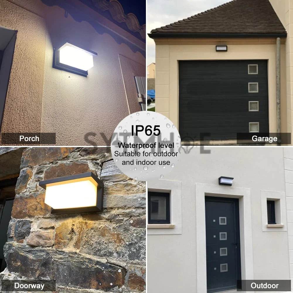 3CCT Changeable Exterior Wall Lamps USA Stock 24W 2400LM IP65 - Loft&Timber