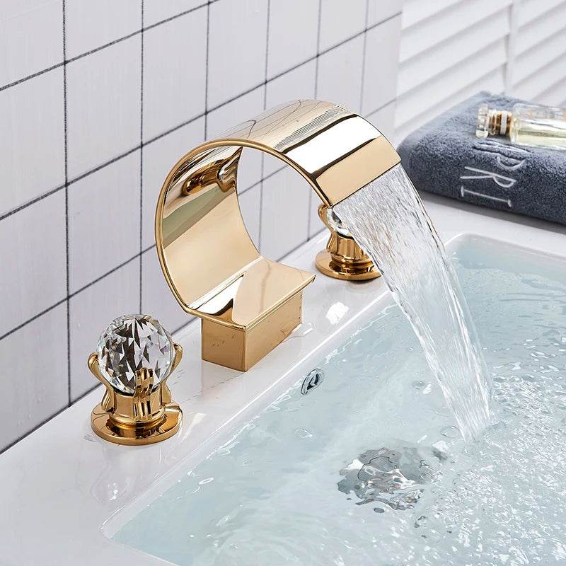 Black Bathroom Basin Faucet Brass - Loft&Timber