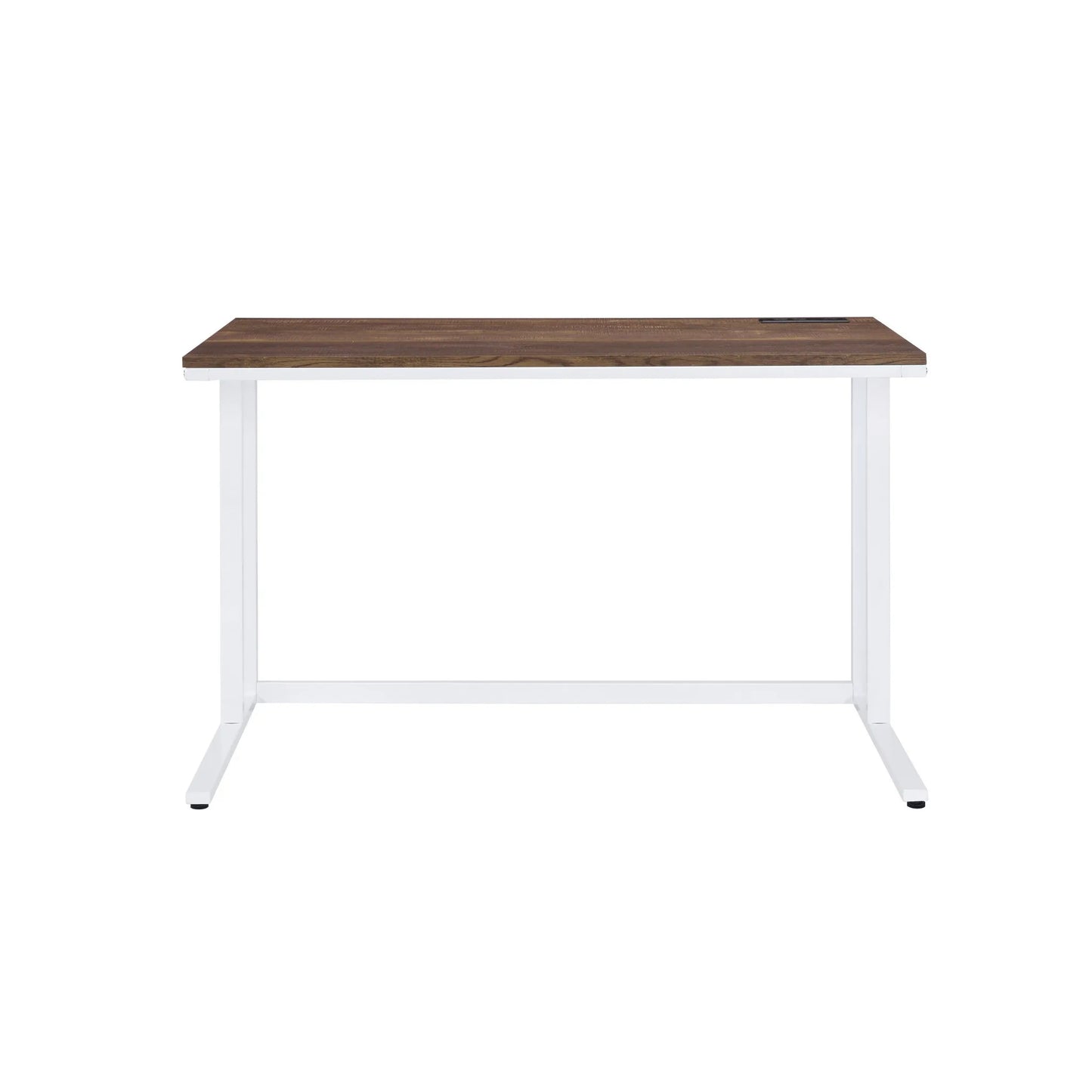 HMS 47" Brown and White Computer Desk - Loft&Timber