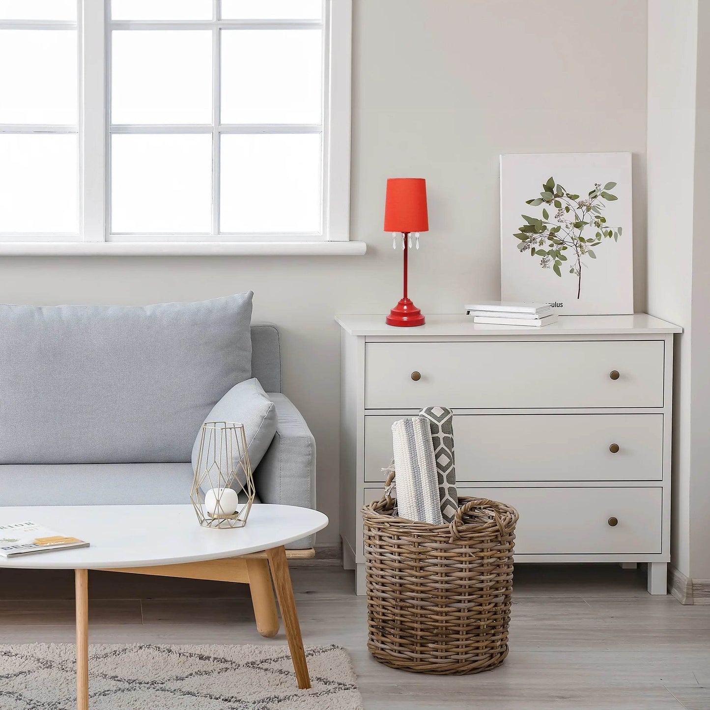 TD Creekwood Home Contemporary Crystal Droplet Table Lamps - Loft&Timber