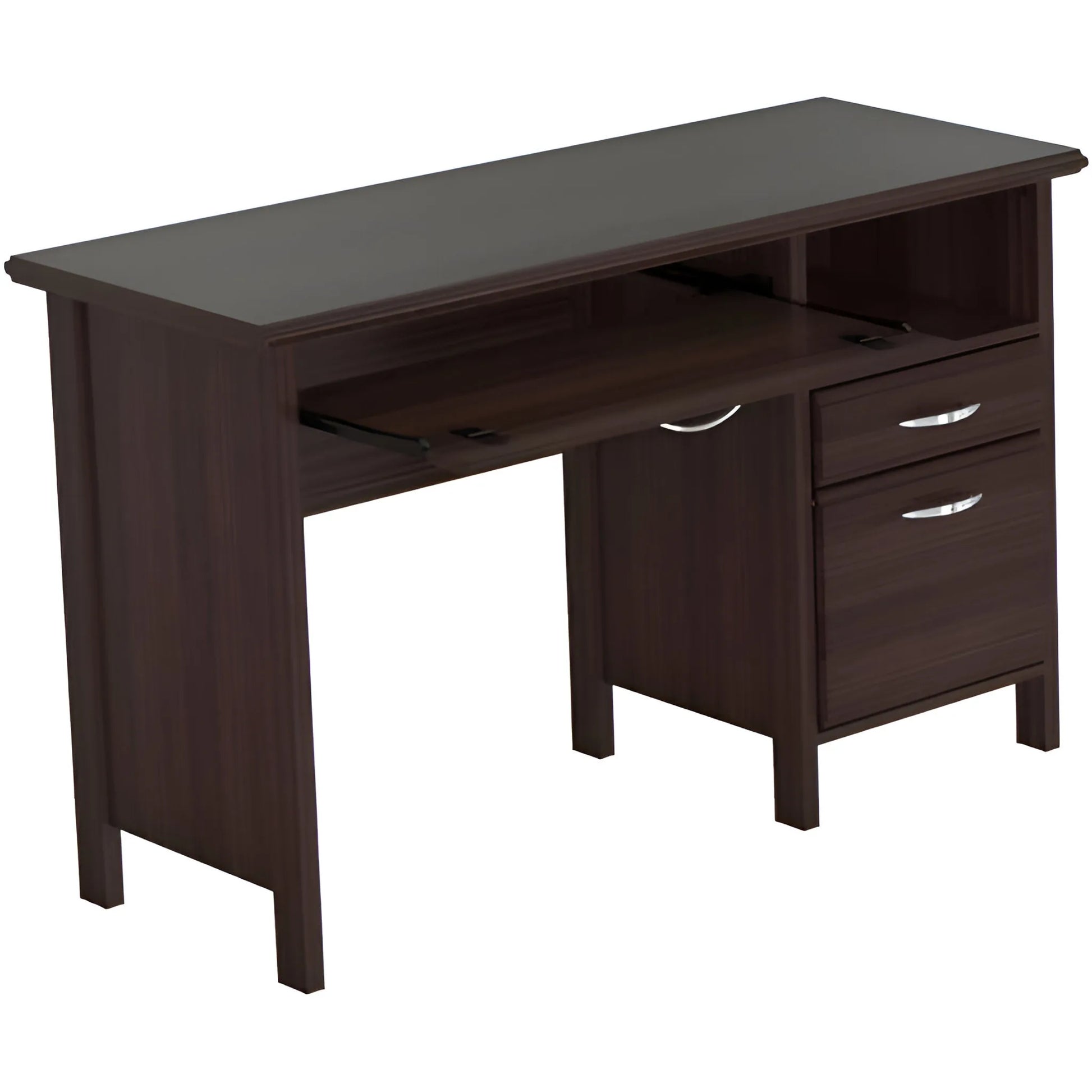 HMS Espresso 47" Computer Gaming Desk with Two Drawers - Loft&Timber