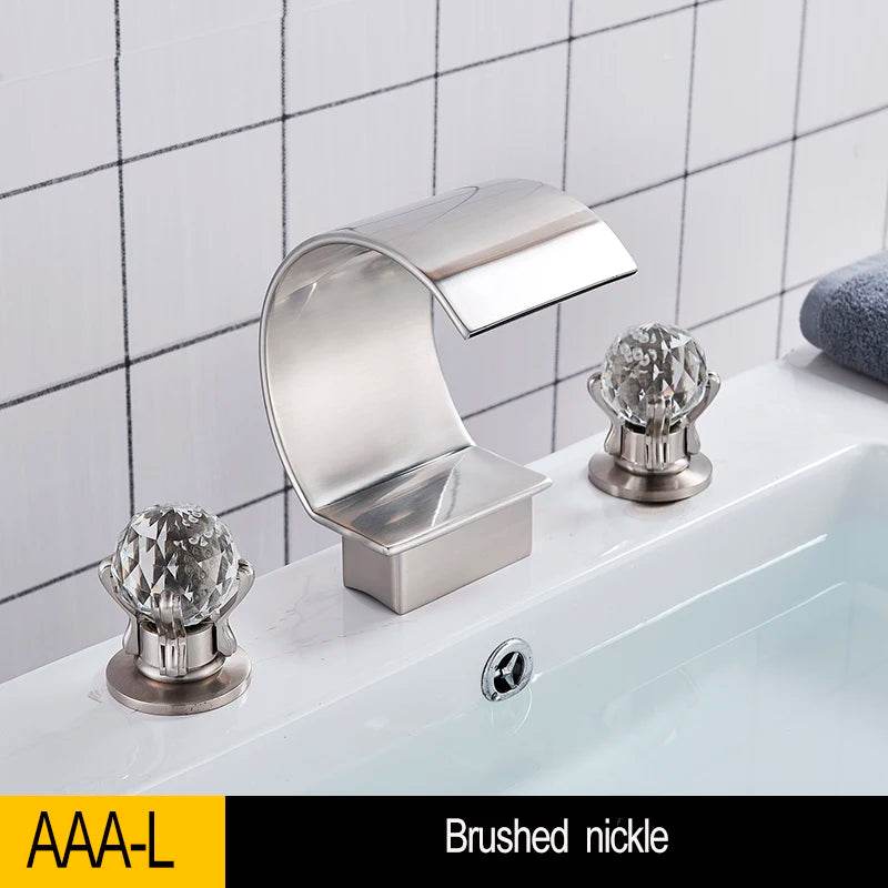 Black Bathroom Basin Faucet Brass - Loft&Timber