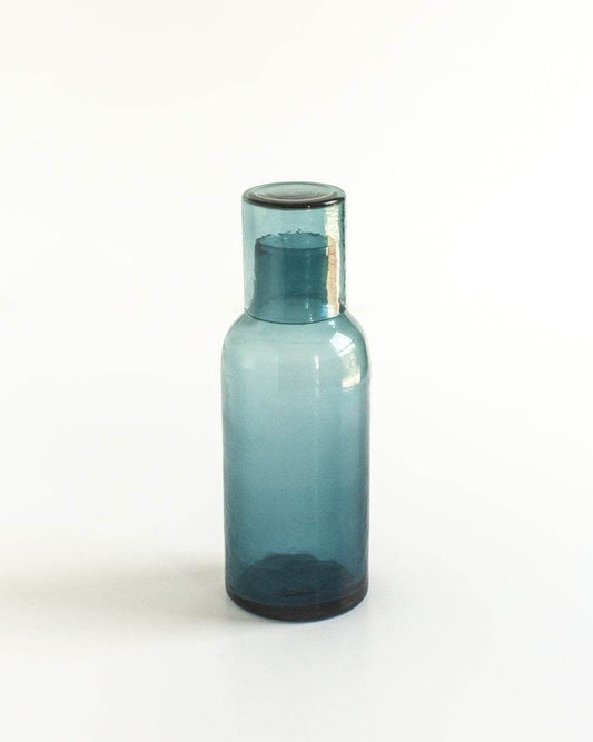 Handblown Hammered Glass Carafe - Loft&Timber