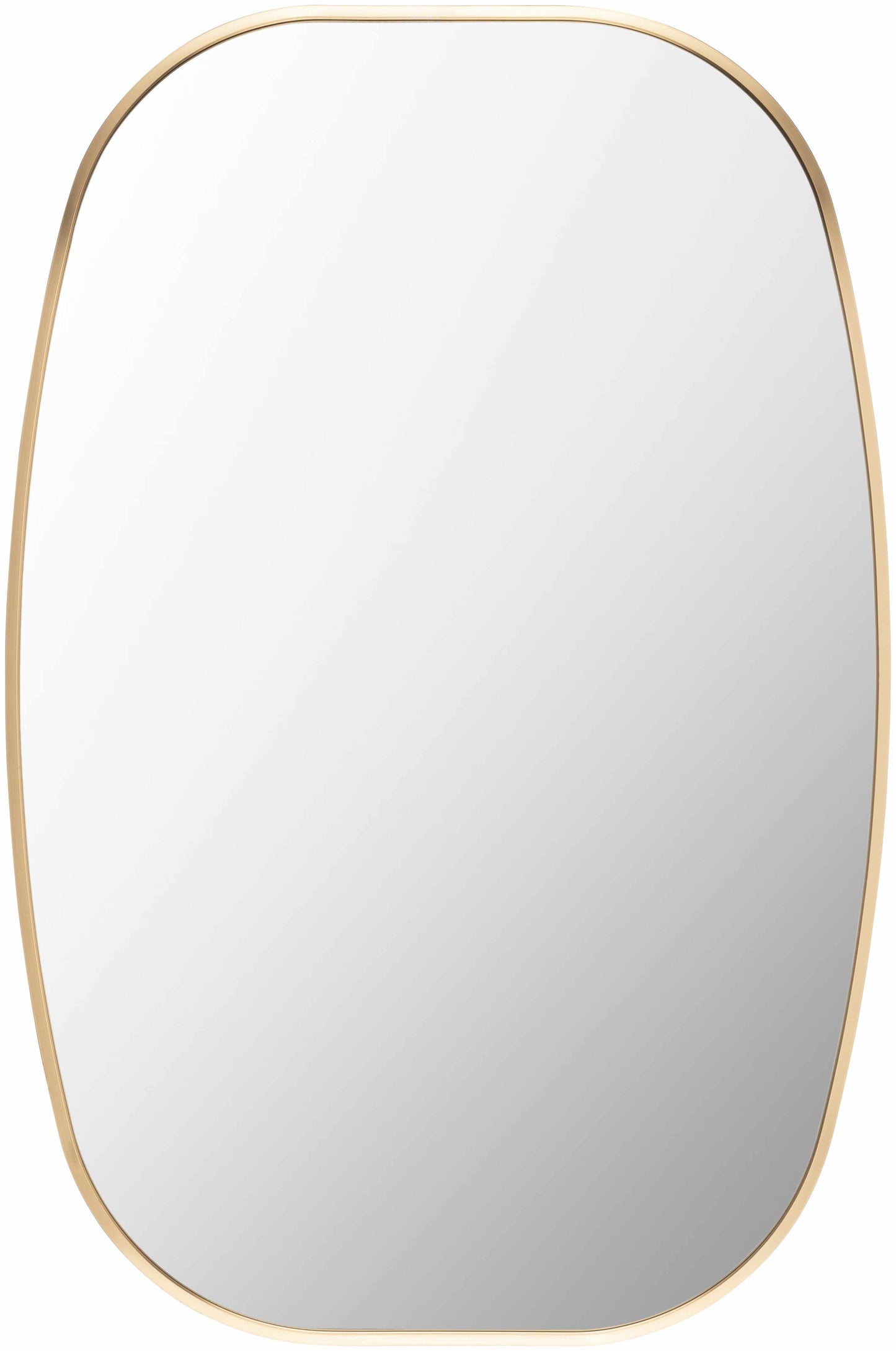 Kopparberg Gold Frame Round Mirror-1