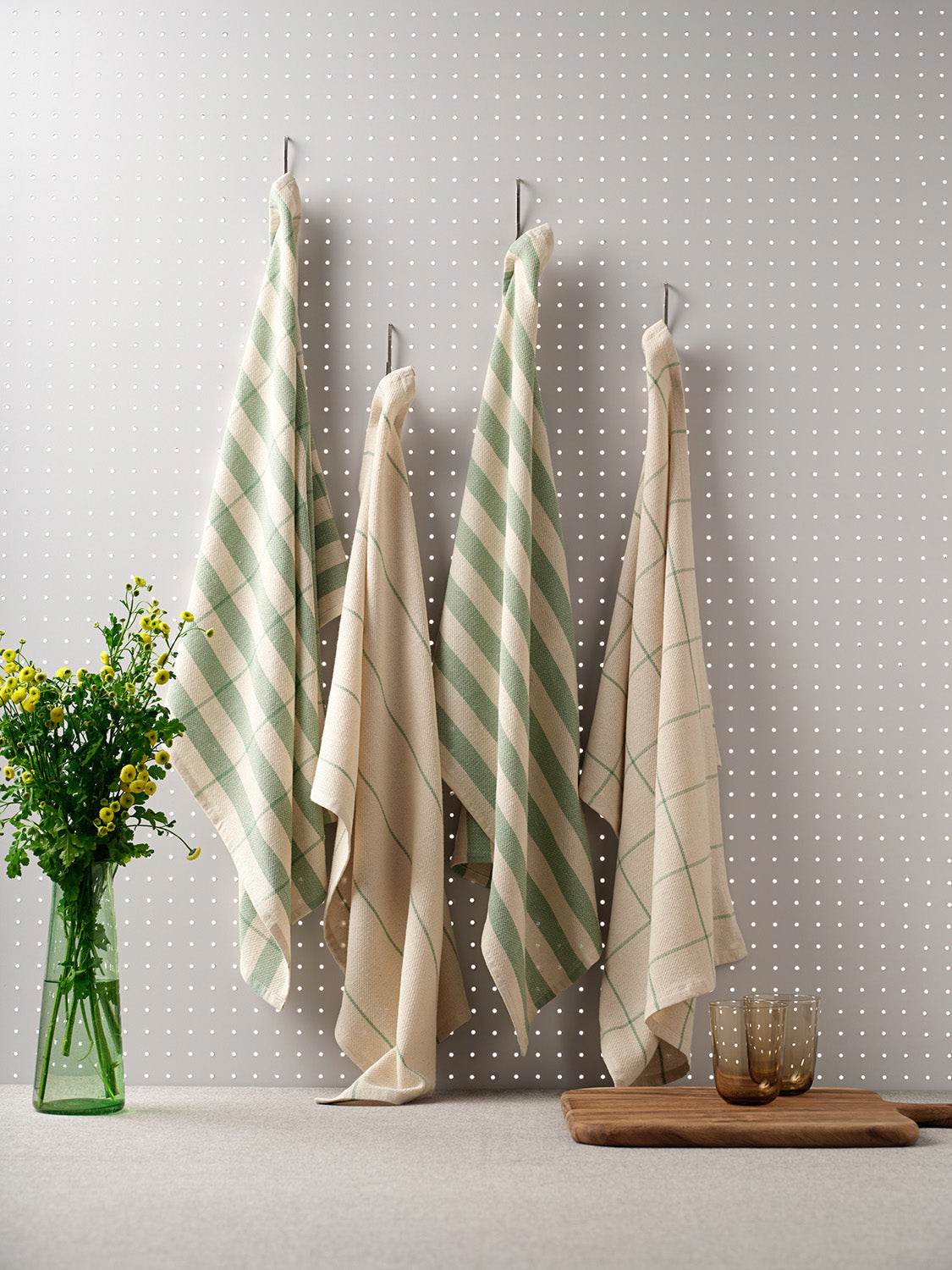 Cotton Kitchen Towels, Set of 4 - Loft&Timber