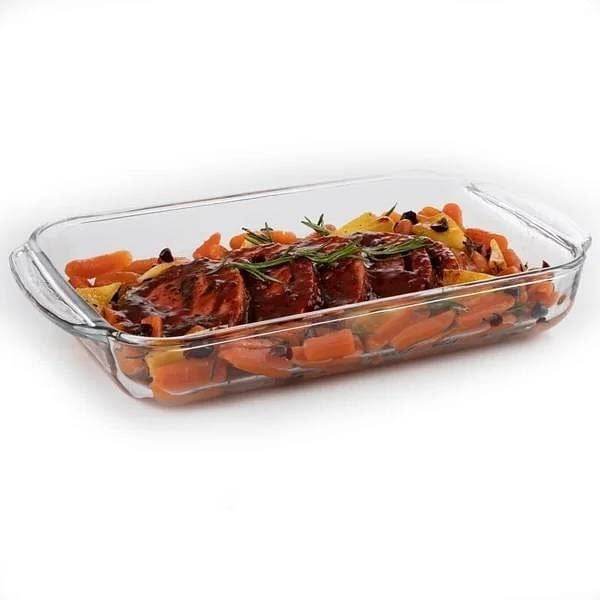 Glass 3-Piece Bakeware Oven Safe Casserole Baking Dish Set - Dishwasher Safe - Loft&Timber