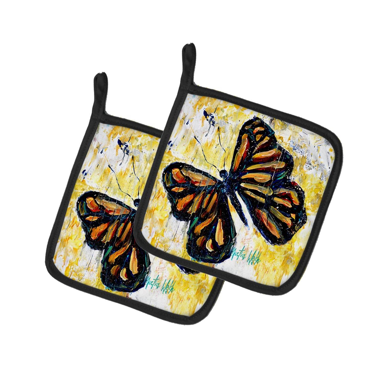 Butterfly Breeze Pair of Pot Holders - Loft&Timber
