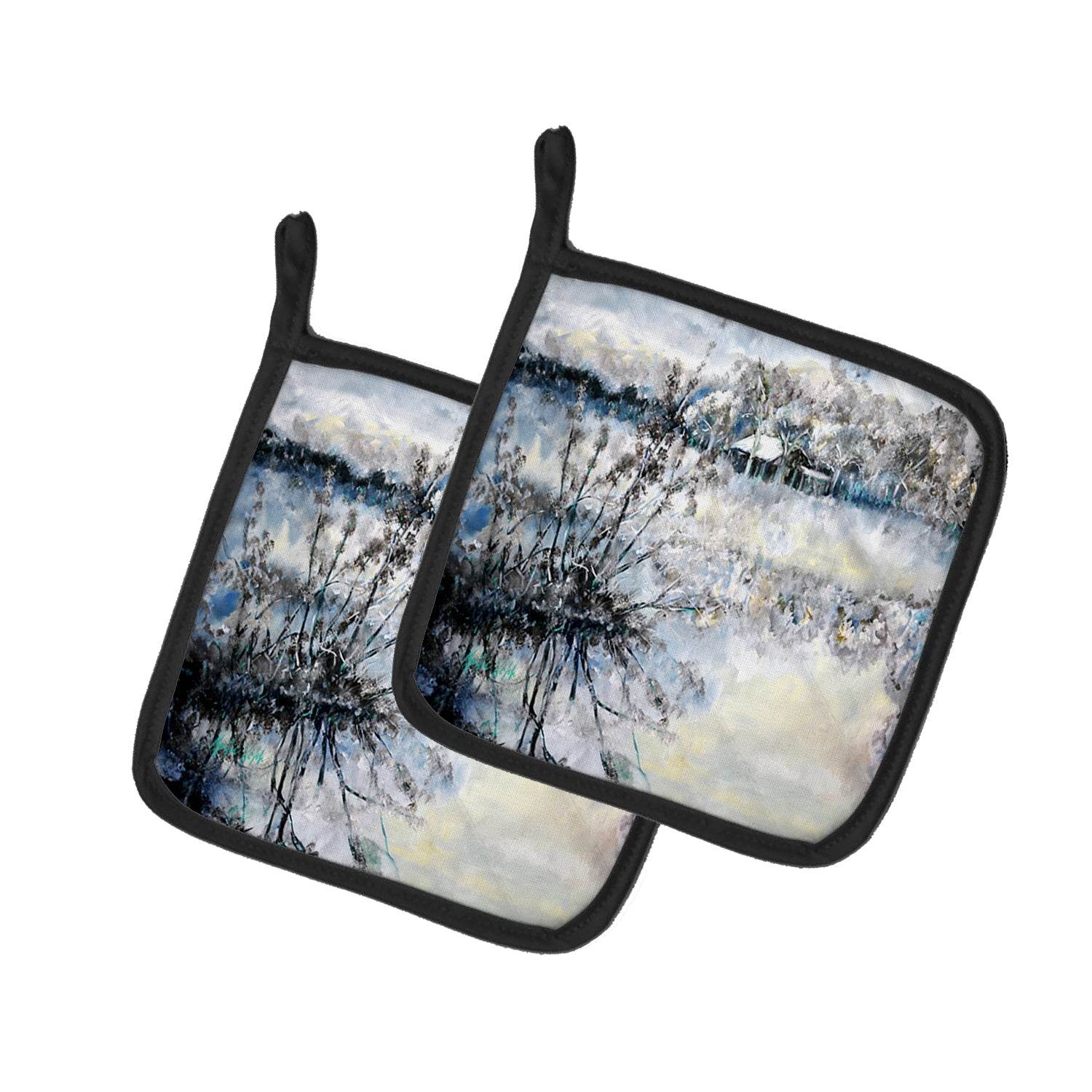 Early Morning Pair of Pot Holders - Loft&Timber