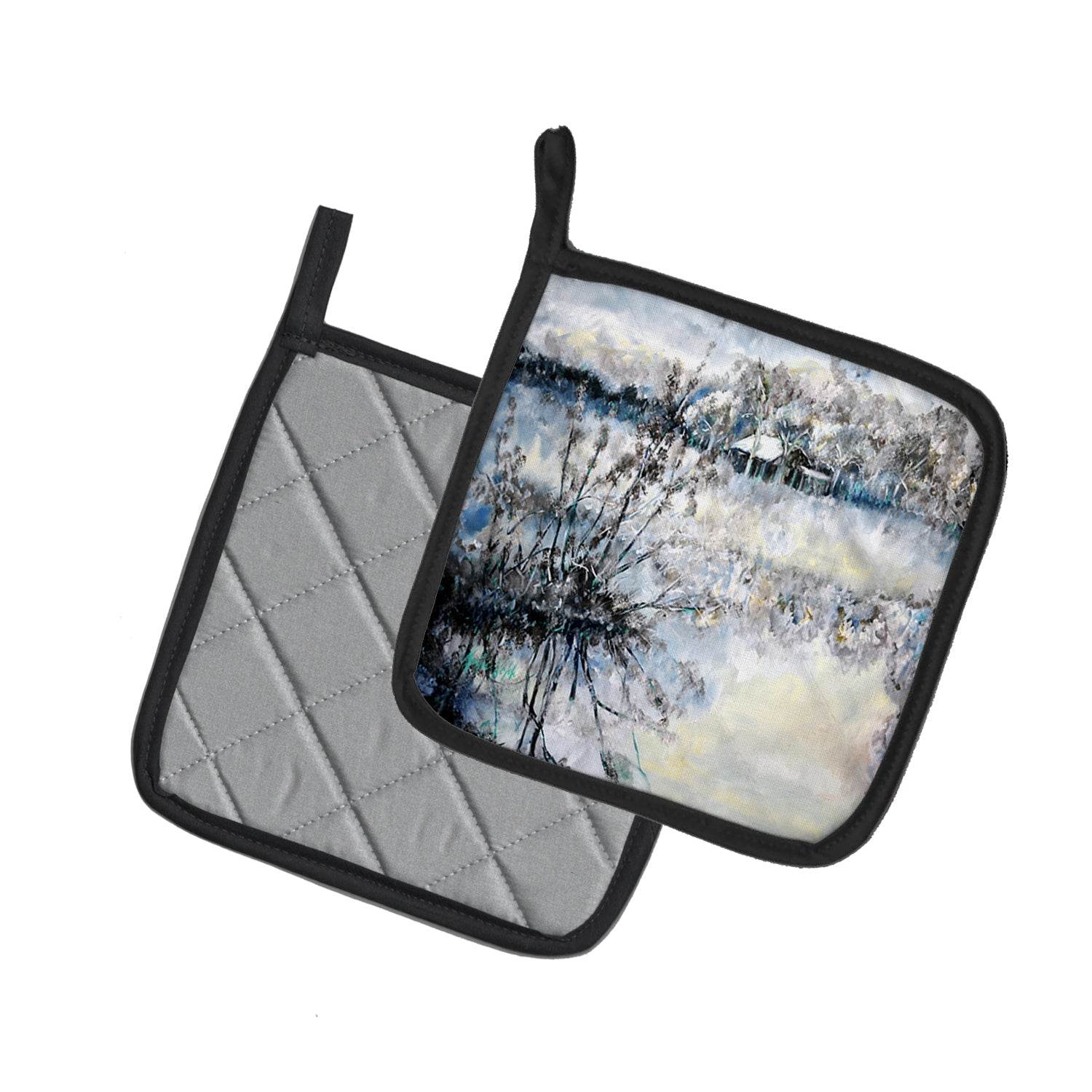 Early Morning Pair of Pot Holders - Loft&Timber