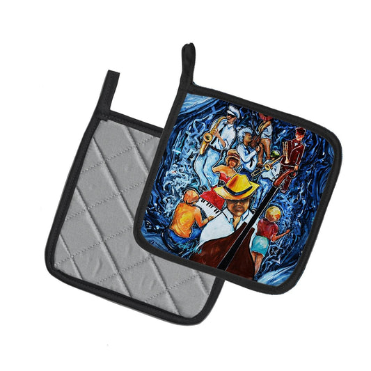 Kinda Jazzy Pair of Pot Holders - Loft&Timber