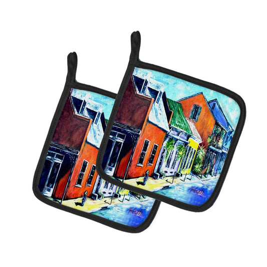 Somewhere Close Pair of Pot Holders - Loft&Timber