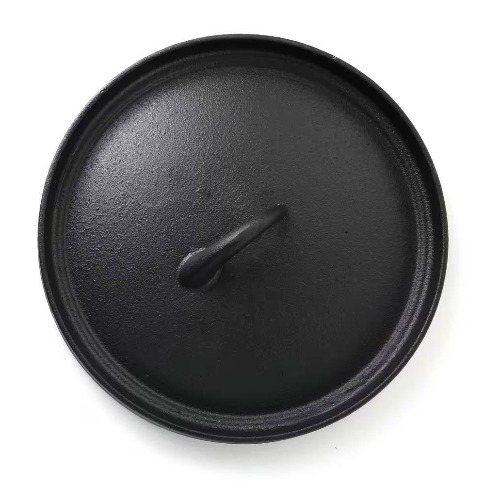5-Piece Cast Iron Cookware Set with Dutch Oven Griddle and 2 Skillets - Loft&Timber