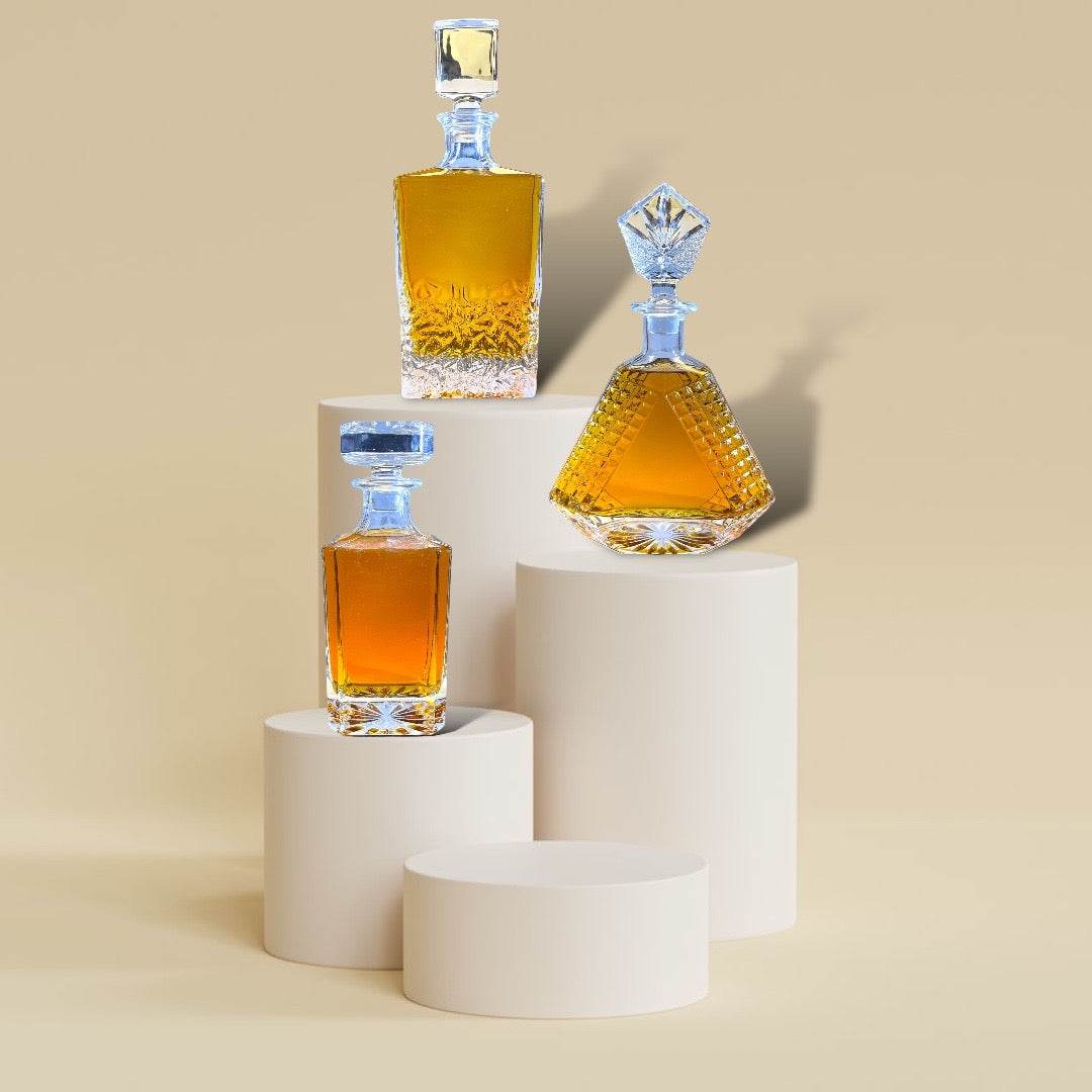 Whiskey Decanter - Rectangle - 750ML - Loft&Timber