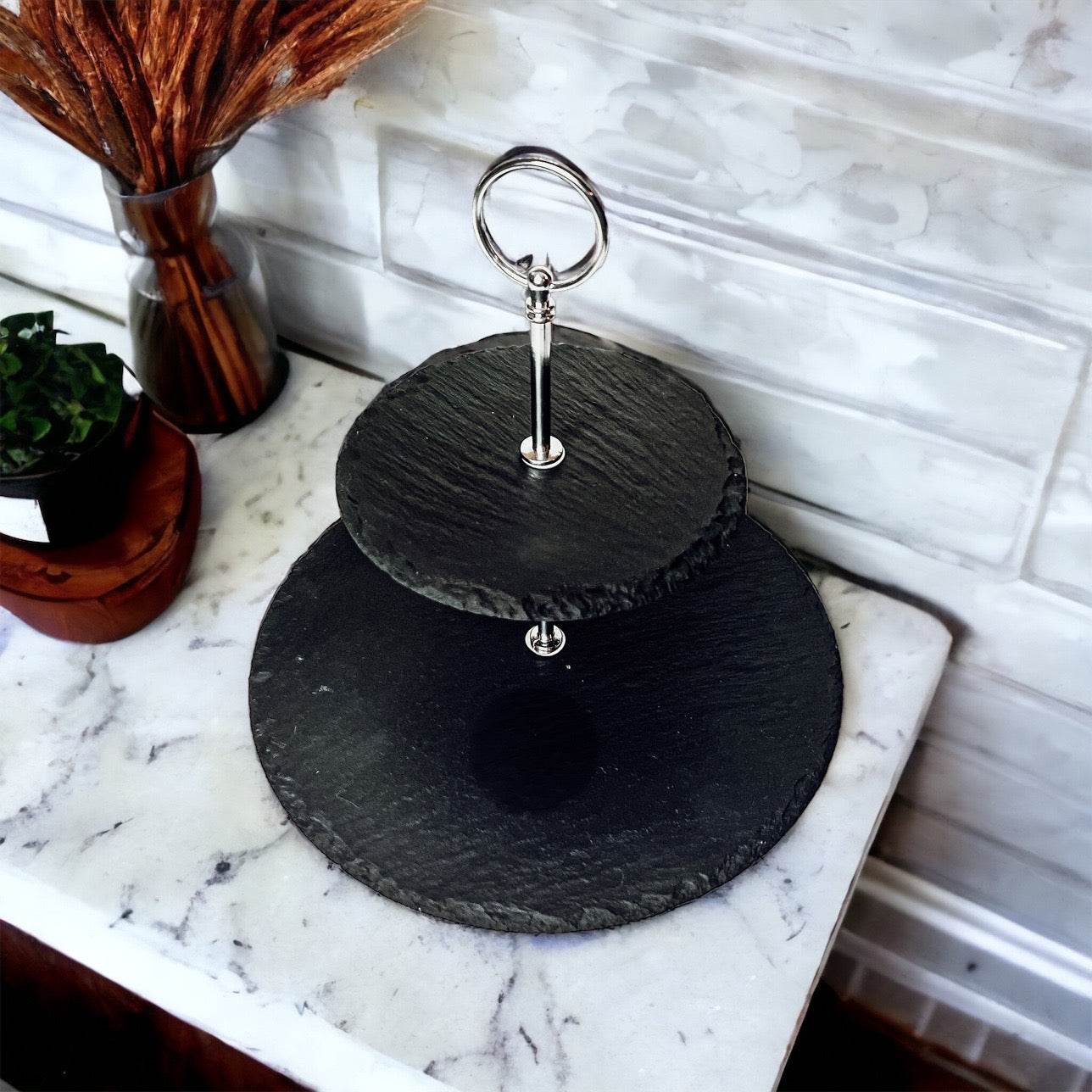 Tiered Slate Stand - Loft&Timber