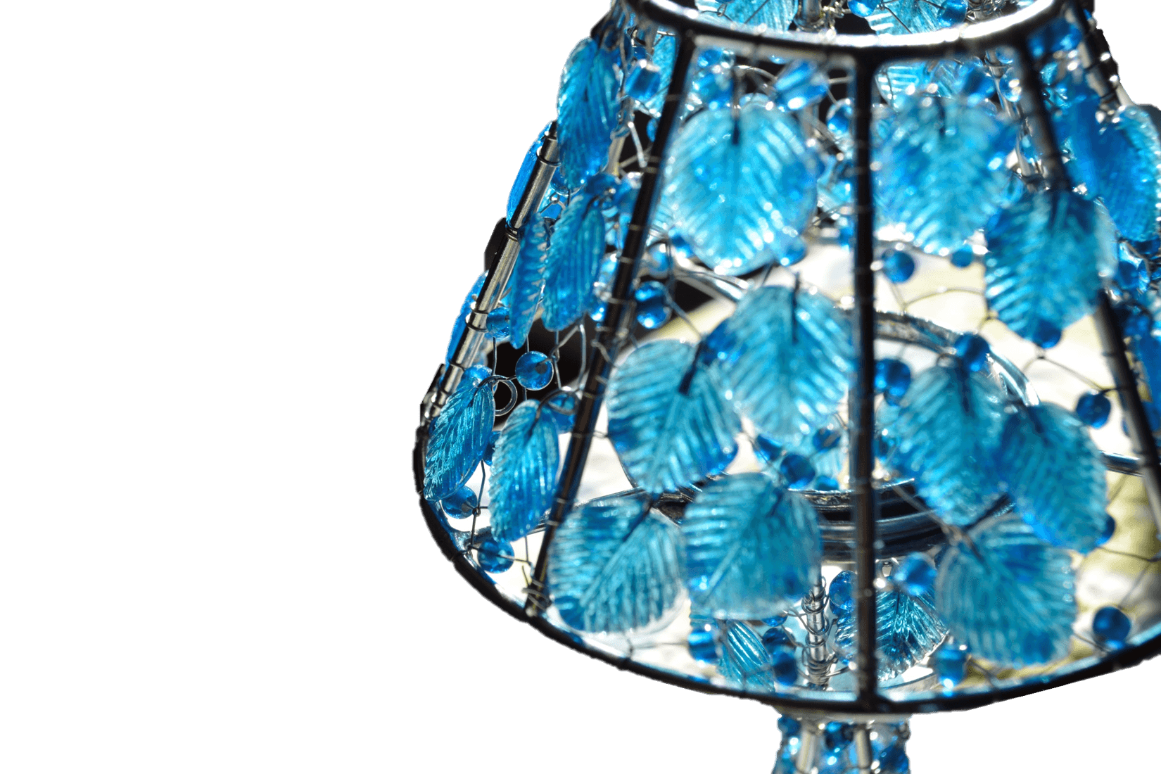 Handmade colored glass Tea Light candle holder - Loft&Timber