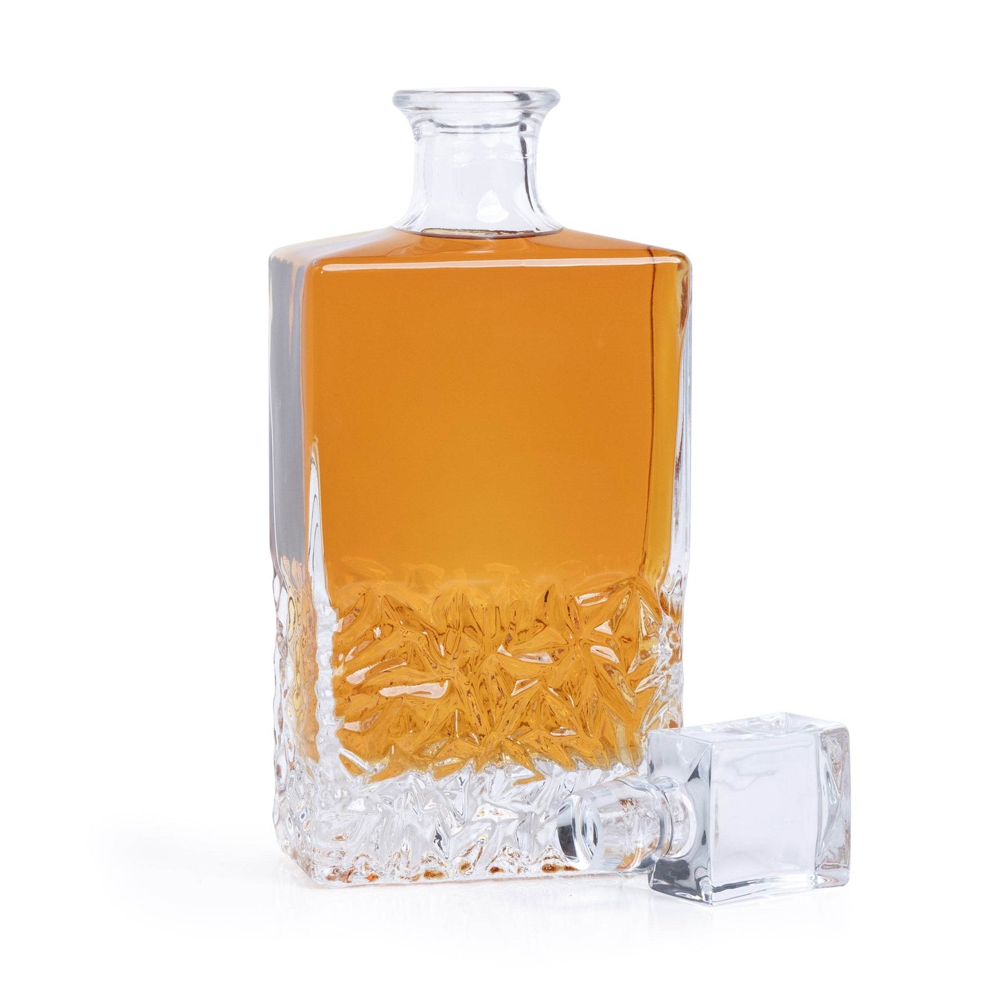 Whiskey Decanter - Rectangle - 750ML - Loft&Timber