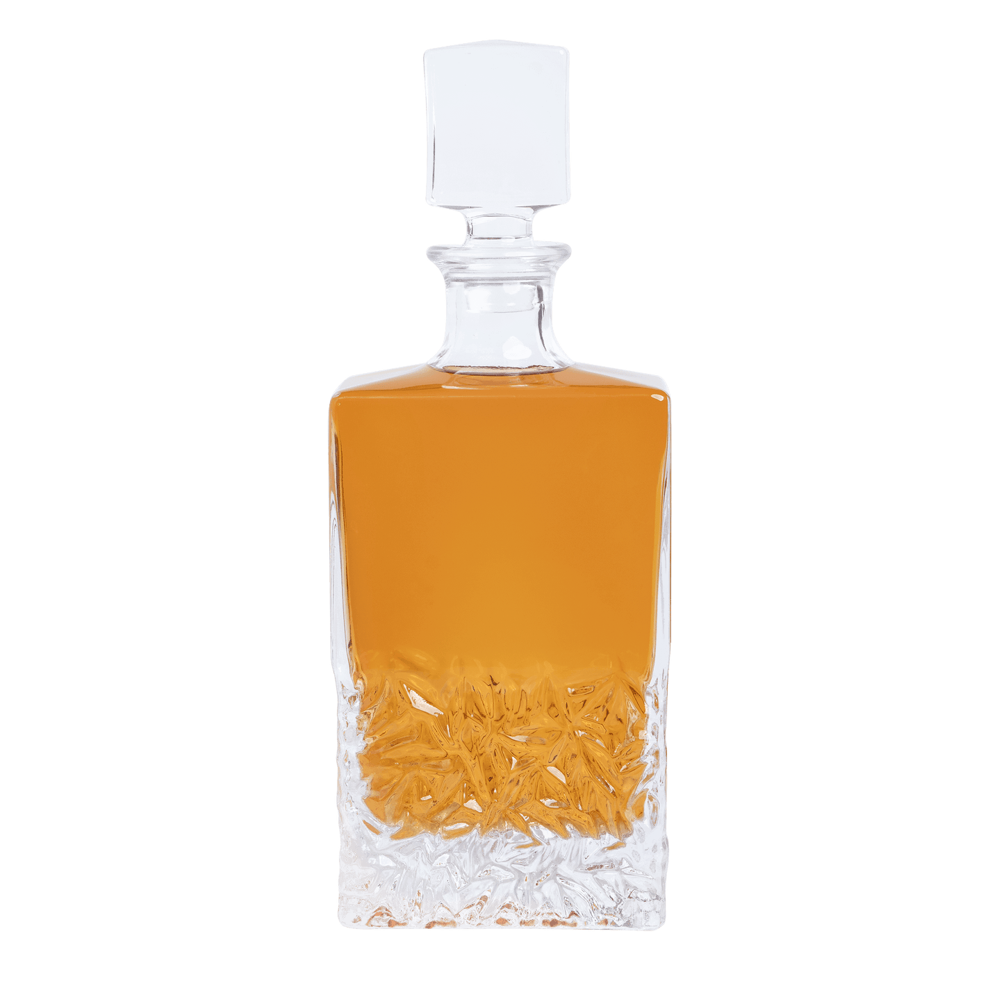Whiskey Decanter - Rectangle - 750ML - Loft&Timber