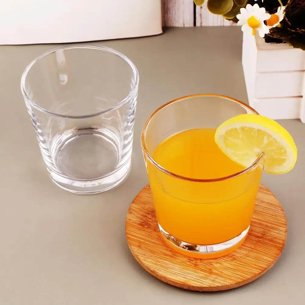 9oz Lowball Glasses, 6pc Short Glasses - Loft&Timber