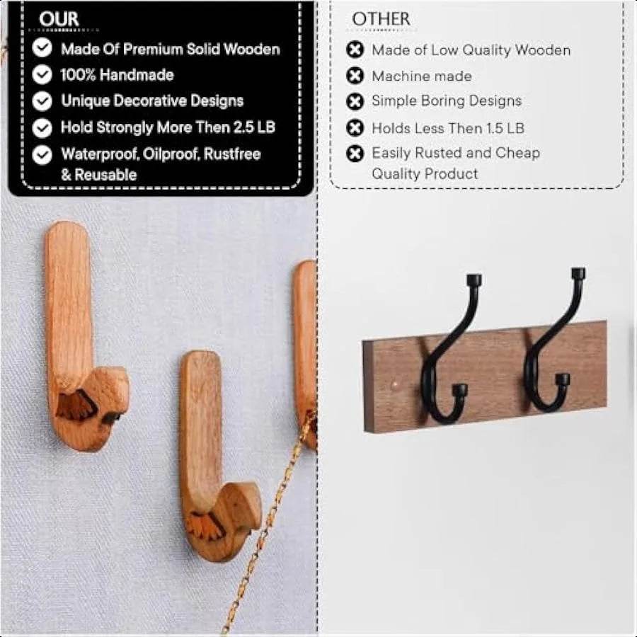3 Hooks 6 Strips Cute Bird Wall Hooks - Loft&Timber