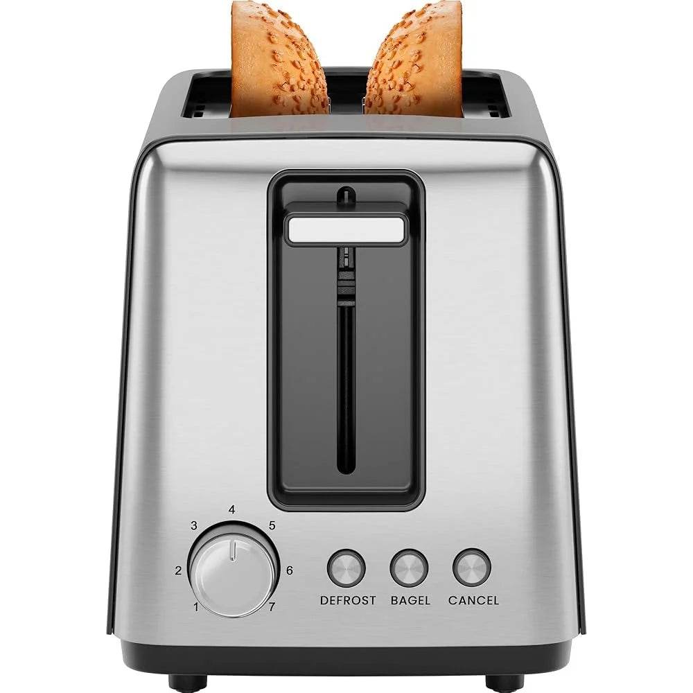 2 Slice Toaster with 7 Shade Settings