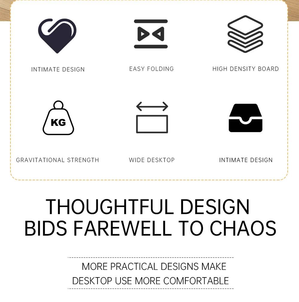 Portable Laptop Desk with USB Light - Loft&Timber