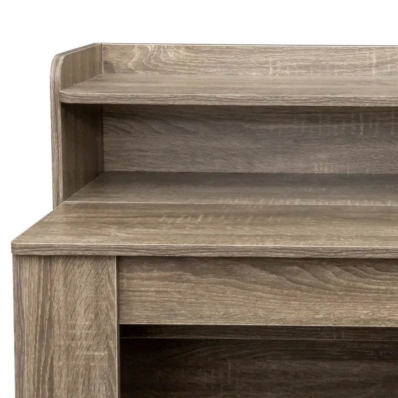 Modern Extendable Dining Table with Storage - Loft&Timber