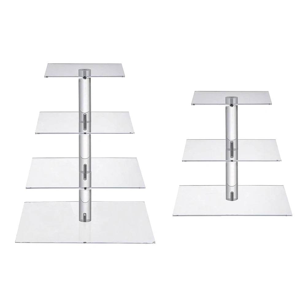 3/4 Tier Acrylic Cupcake Display Stand - Loft&Timber