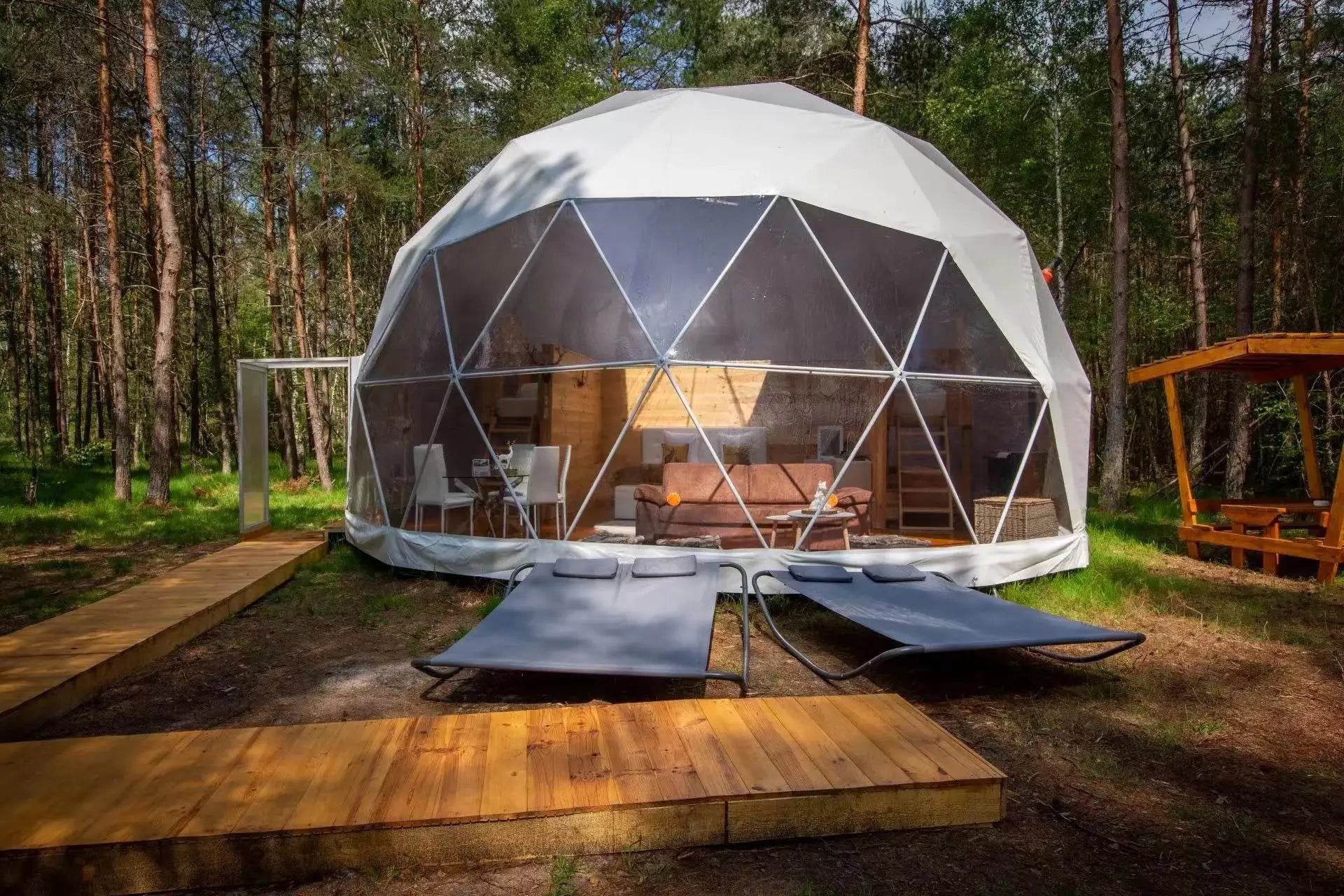 Geodesic Dome Manor Greenhouse Tent - Loft&Timber