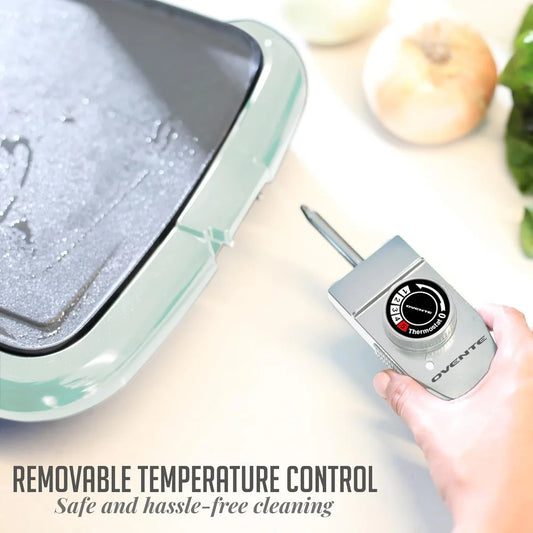 Electric Griddle Non-Stick Cooking Surface 16x10 Inch