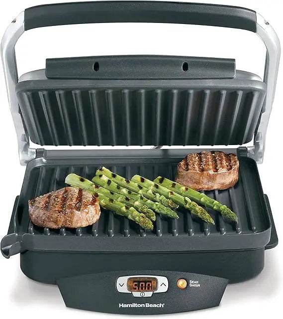 Hamilton Beach Steak Lover's Electric Indoor Searing Grill - Loft&Timber