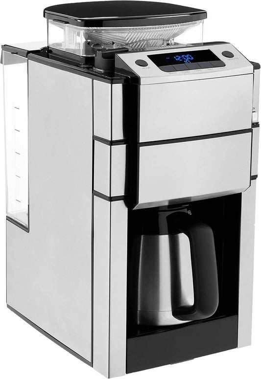 Thermal Carafe Coffee Maker, One Size, Silver, 10 Cup - Loft&Timber