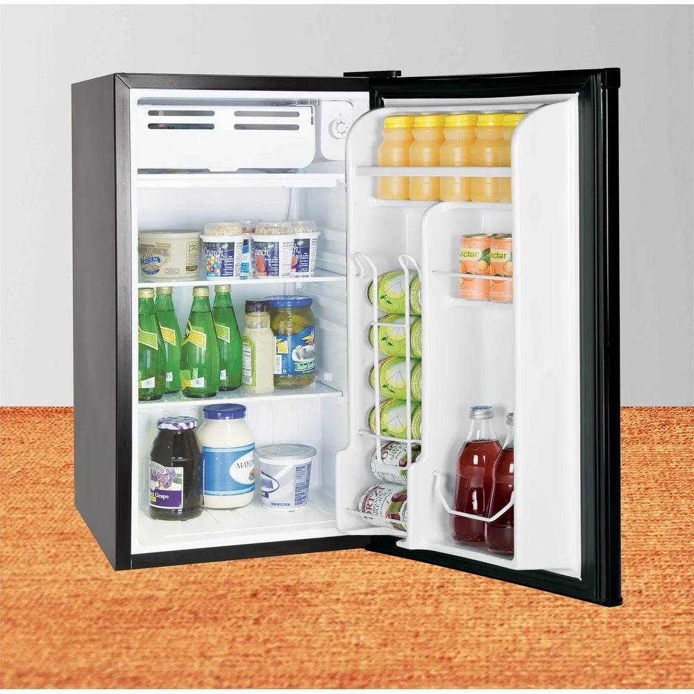 Compact 3.2 Cu Ft Mini Fridge with Adjustable Thermostat - Loft&Timber