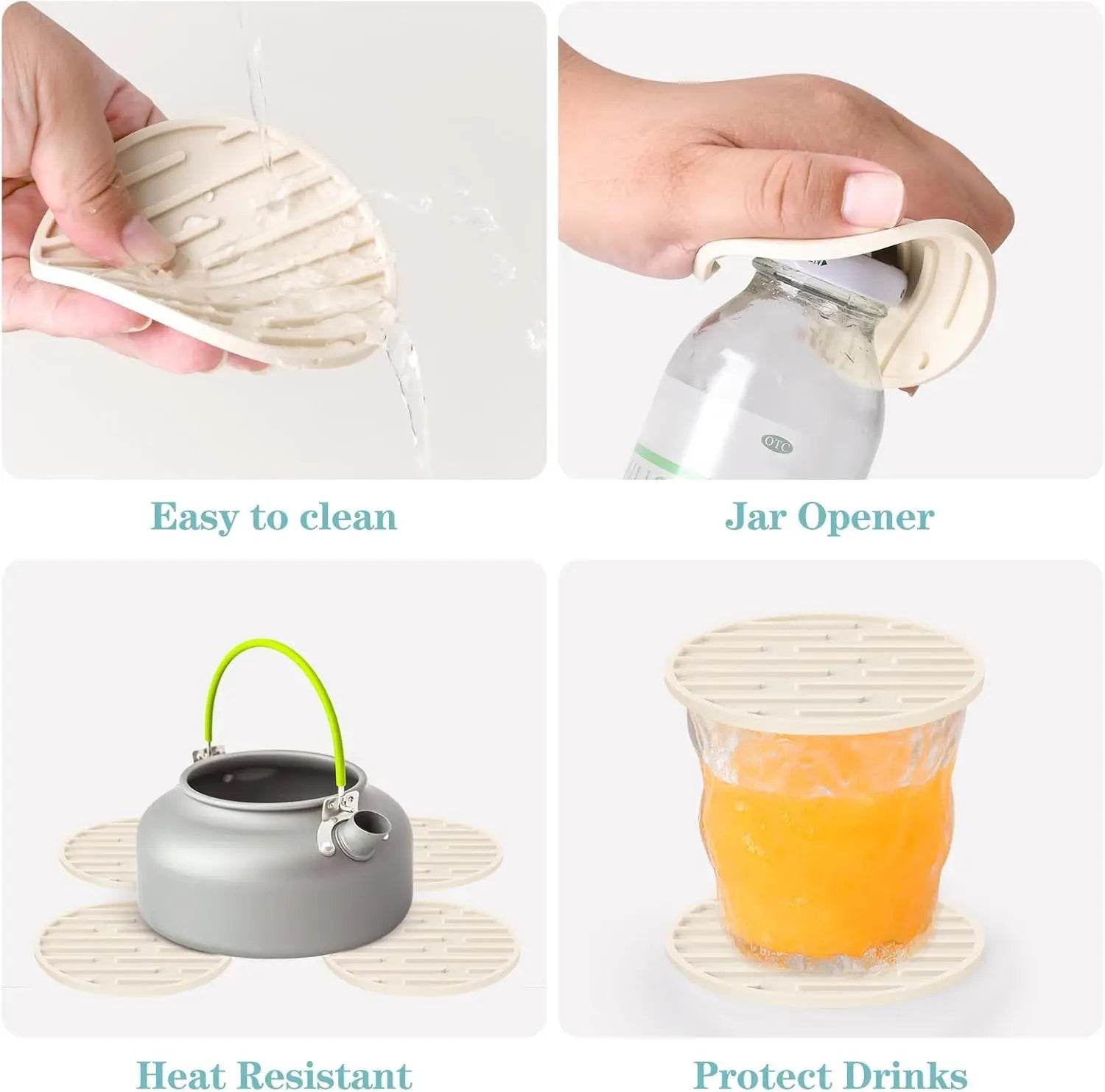 Silicone Coasters for Drinks - Loft&Timber