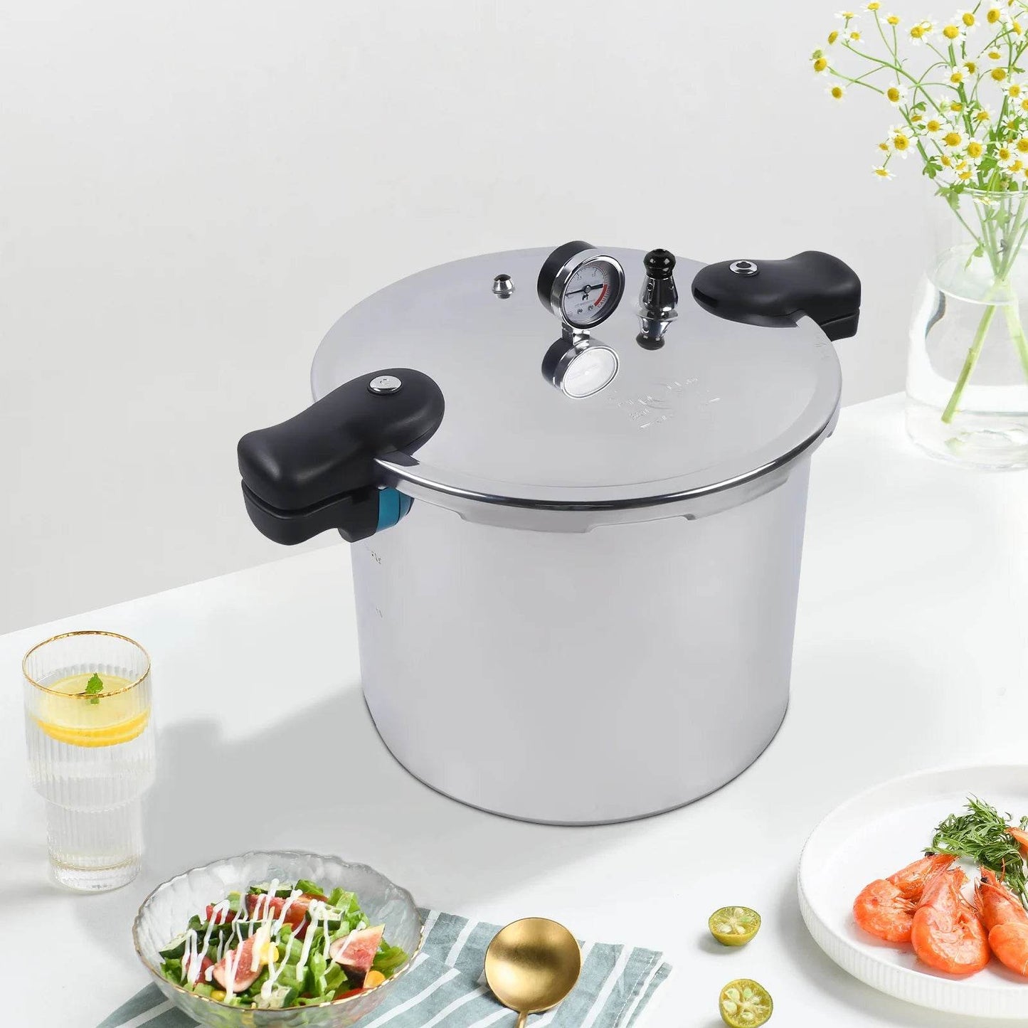 23qt Thick Explosion-Proof Pressure Cooker - Loft&Timber
