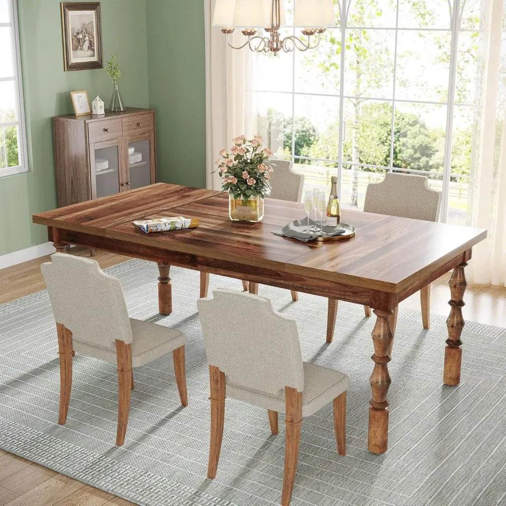 62” Farmhouse Large Dining Table only - Loft&Timber