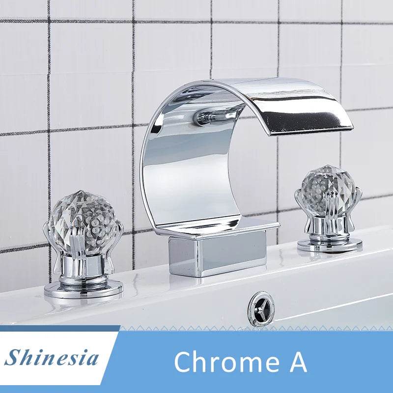 Shinesia Luxury Golden Bathroom - Loft&Timber