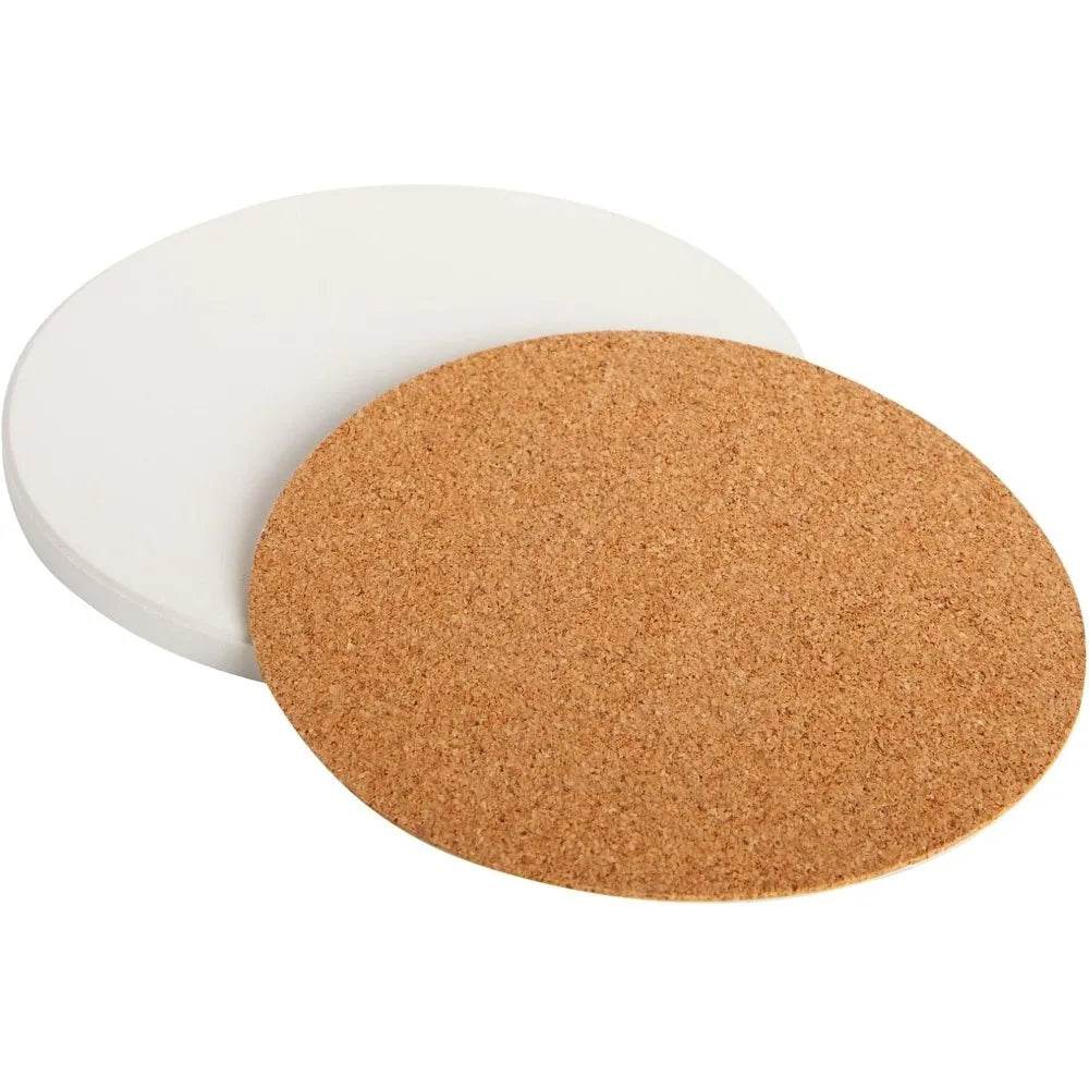 12 Round Unglazed Ceramic Tiles - Loft&Timber