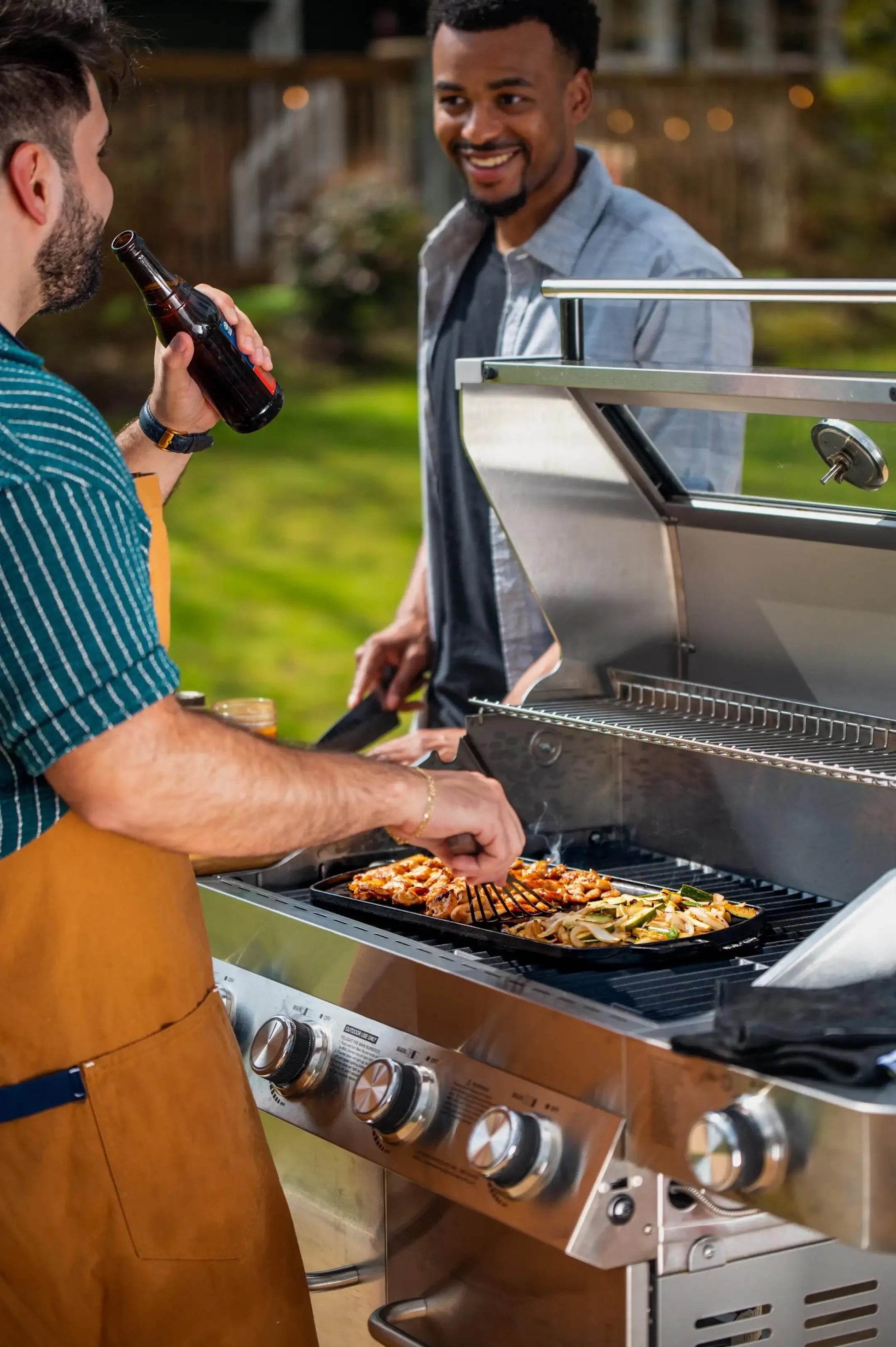 Lodge Seasoned Cast Iron Reversible Grill/Griddle - Loft&Timber