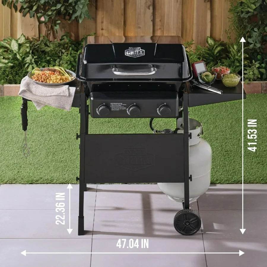 Expert Grill 3 Burner Propane Gas Grill - Loft&Timber