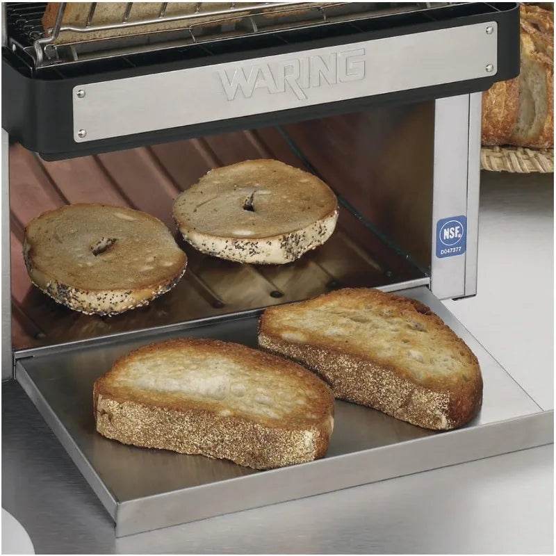 Waring Commercial Coneyer Toaster, 450 Slices per hour, 120V, 1800W