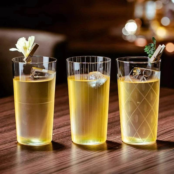 Japanese Style Engraved Cocktail Glasses - Loft&Timber