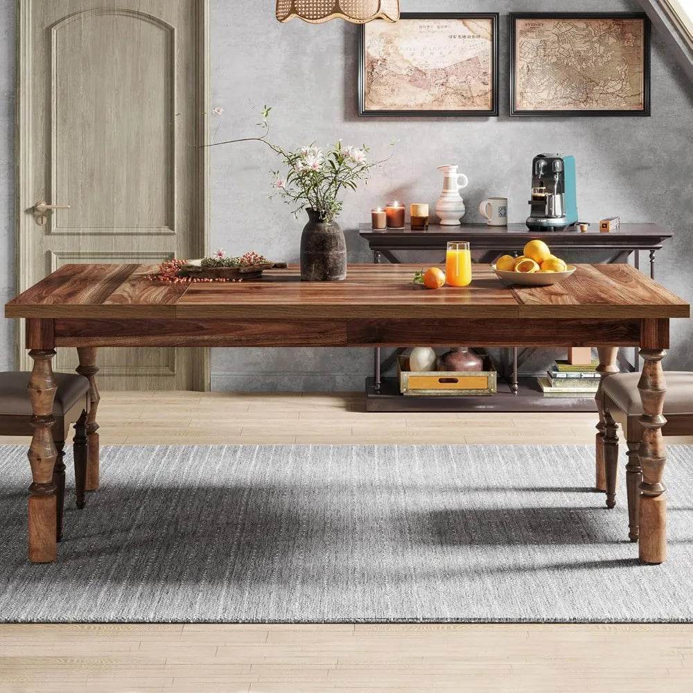 62” Farmhouse Large Dining Table only - Loft&Timber