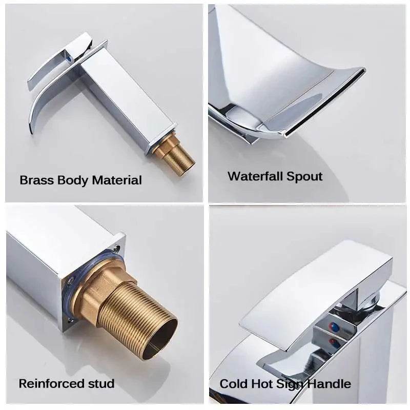 Bathroom sink Faucet Deck Mounted Basin - Loft&Timber