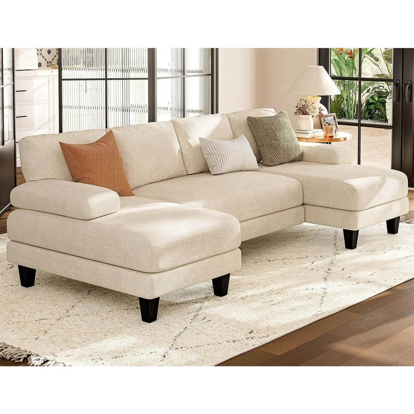 U Shaped Sectional Couches - Loft&Timber